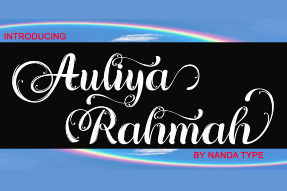 Auliya Rahmah: Bold Serif for Digital Campaigns