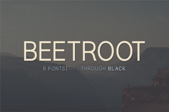 Beetroot: A Bold Font for Clear Campaigns