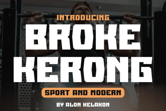 Broke Kerong: Bold Typography for Impact
