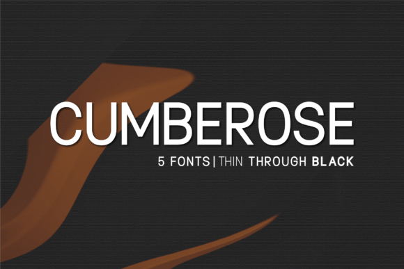 Cumberose: A Modern Sans Serif for Editorial Design
