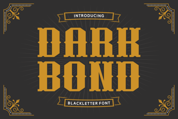 Dark Bond Font Review
