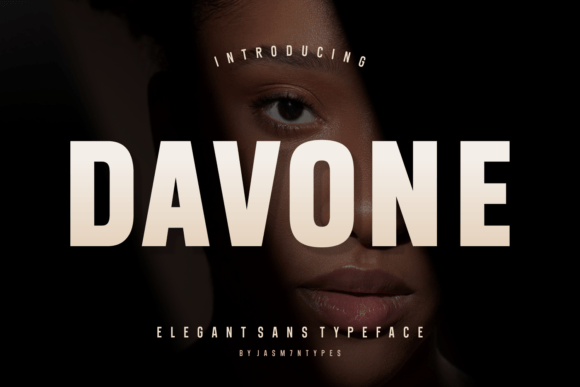 Davone: A Modern Sans Serif for Designers
