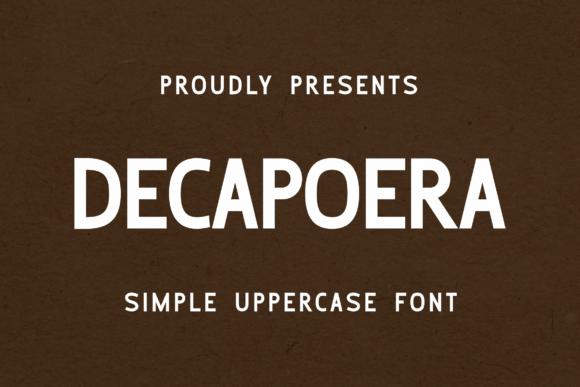 Decapoera: Bold Sans Serif for Web Design