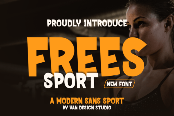 Frees Sport: A Bold Font for Digital Campaigns