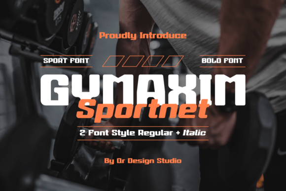 Gymaxim Sportnet: A Bold Font for Web Design