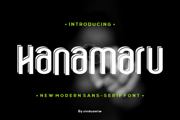 Hanamaru: A Bold Font for Business