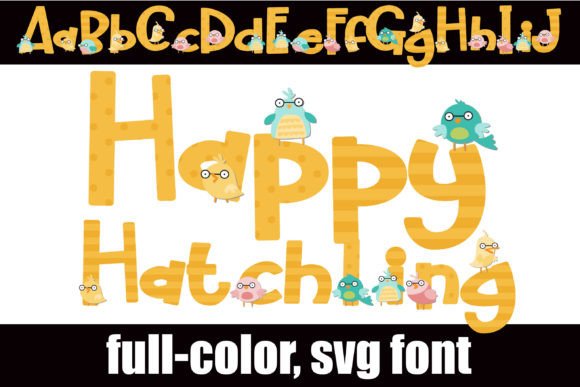 Happy Hatchling Font for Creative Marketing