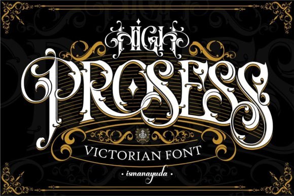 High Prosess: A Bold Font for Web Design