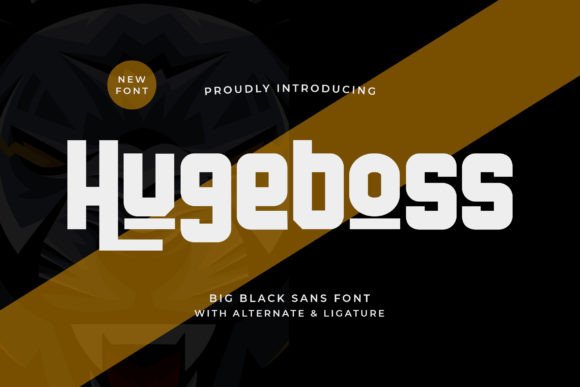 Hugeboss: A Bold Typeface for Impactful Design