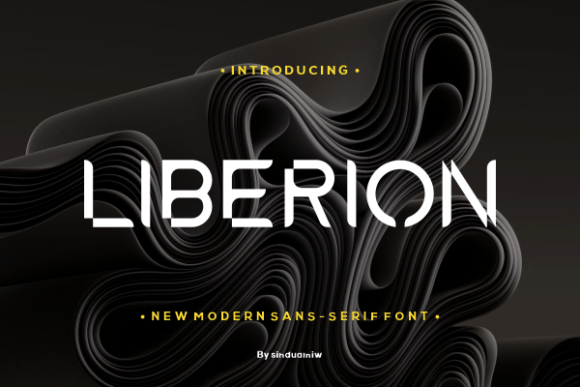 Liberion: A Bold Font for Business