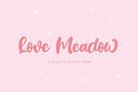 Love Meadow Font: A Creative Touch for Makers