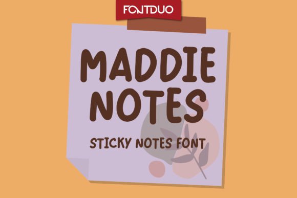 Maddie Notes: A Bold Handwritten Font