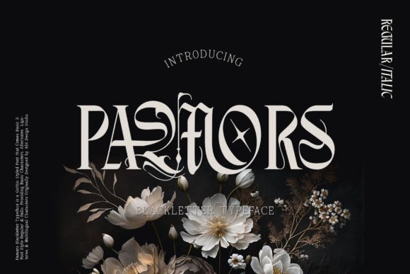 Pamors: Bold Blackletter for Editorial Design
