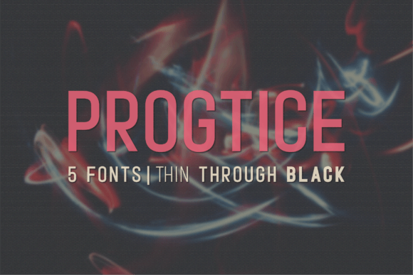 Progtice: A Font for Professional Branding