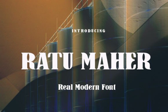 Ratu Maher Font for Web Design