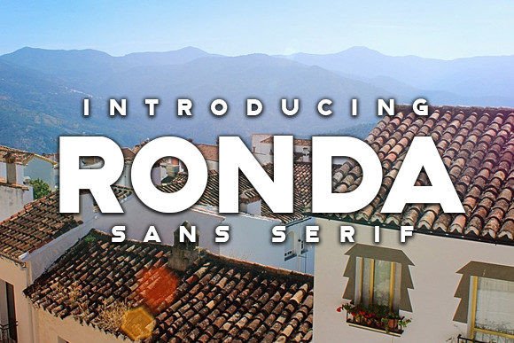 Ronda: A Bold Sans Serif for Web Design