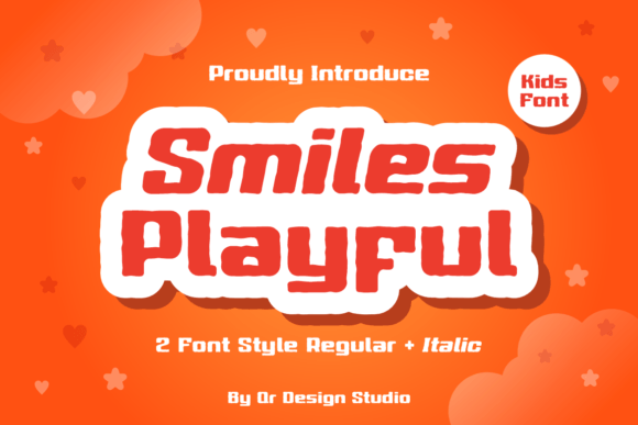 Smiles Playful: A Font That Smiles Back