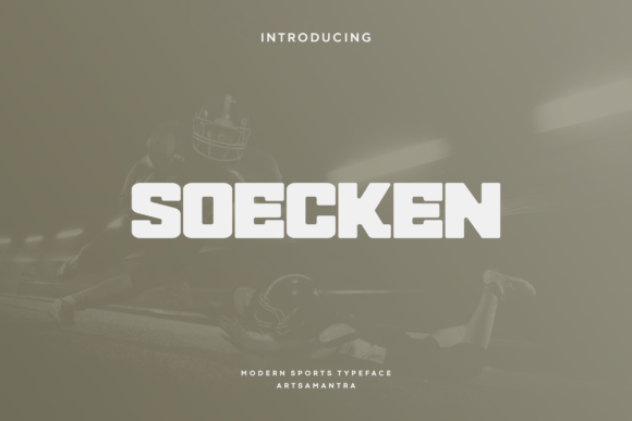 Soecken Font: Bold and Vibrant for Craft Projects