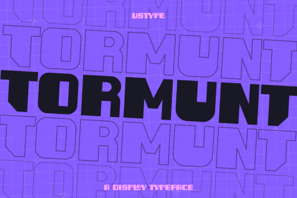 Tormunt Font: Bold & Beautiful
